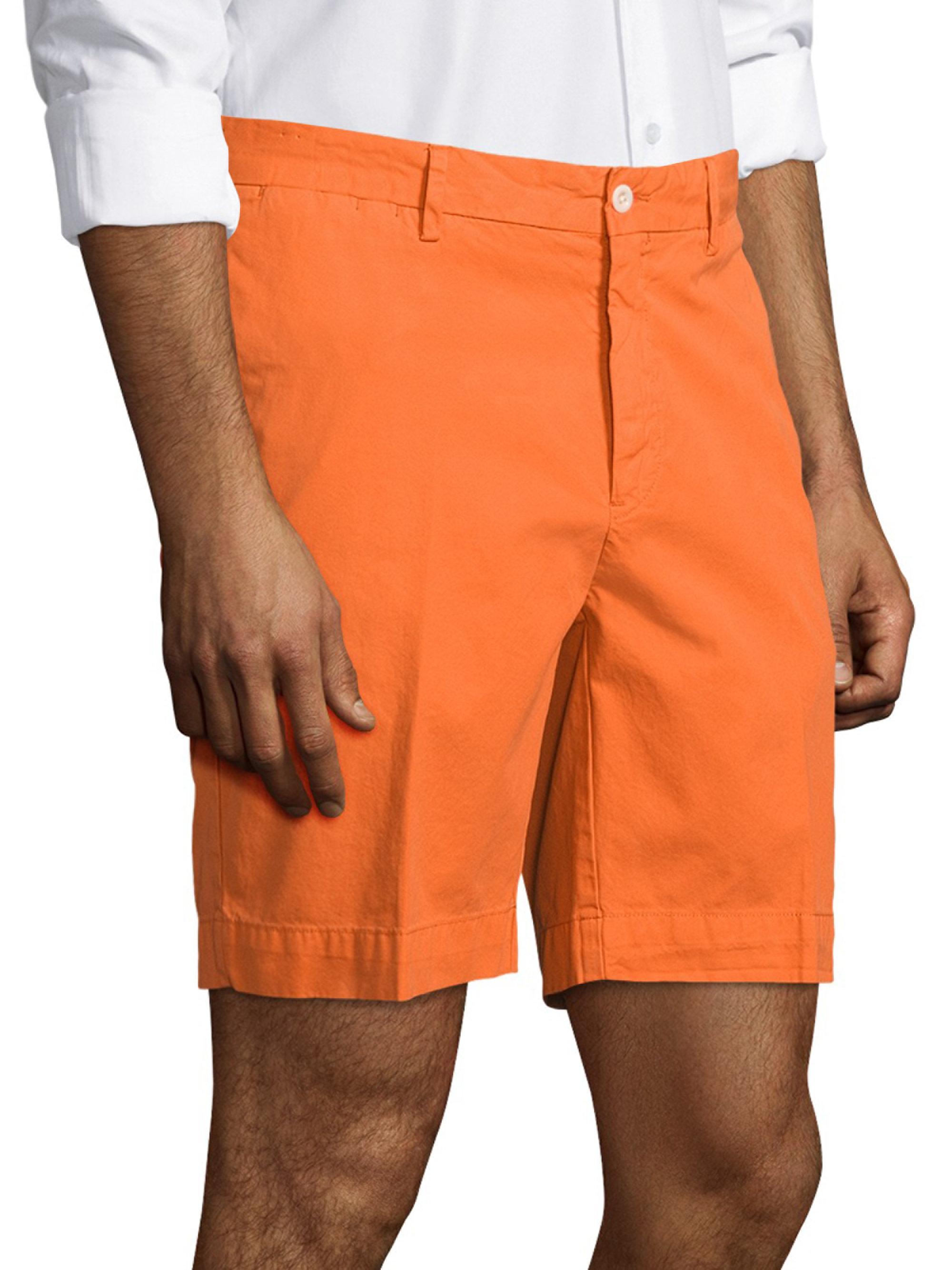 Lyst Polo Ralph Lauren Newport Shorts in Orange for Men